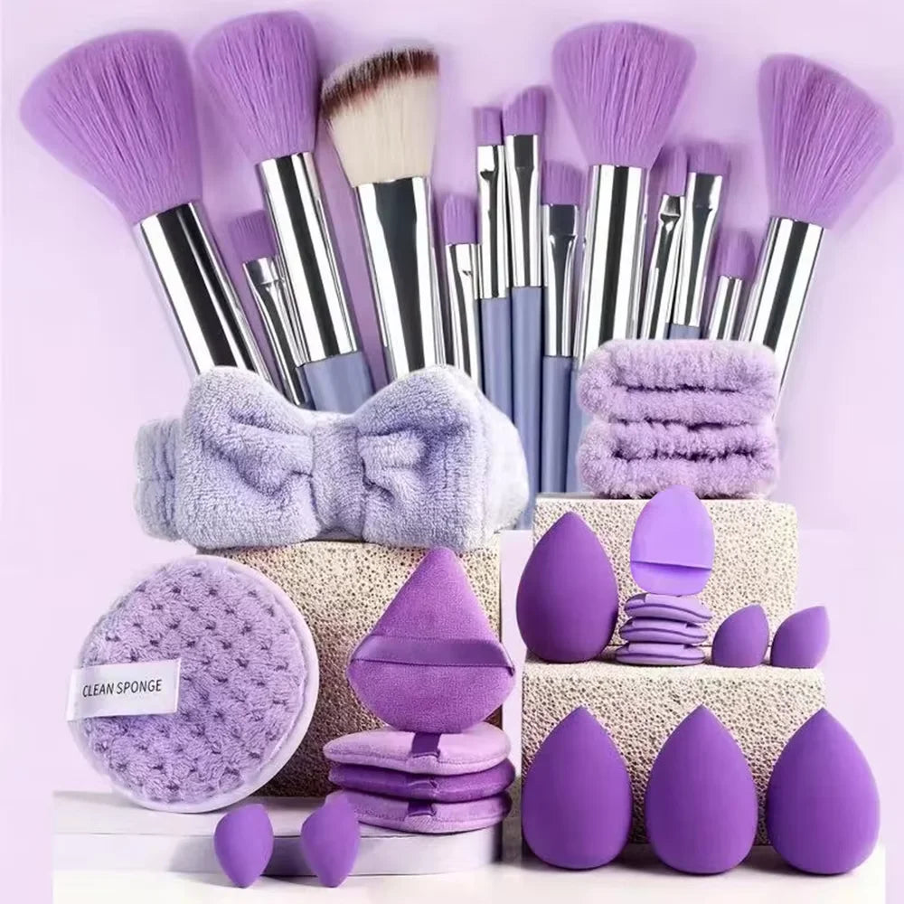 13/33pcs Professional Makeup Brush Set