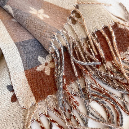 Chales de cachemira y pashmina, bufanda gruesa