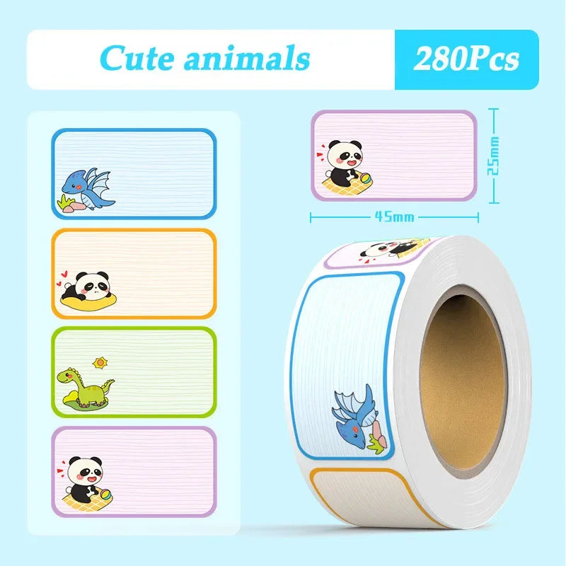 Cartoon sticker marking waterproof and tear resistant sticker