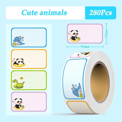 Cartoon sticker marking waterproof and tear resistant sticker