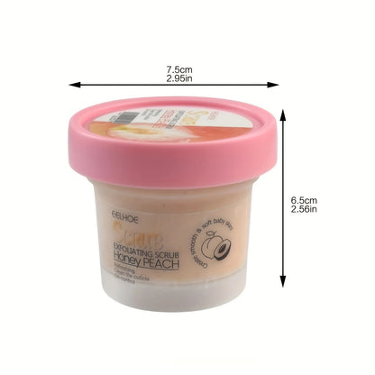 كريم مقشر للقدم والجسم بالعسل والخوخ