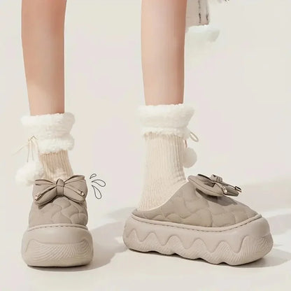 Warm Slip-On Cotton Slippers