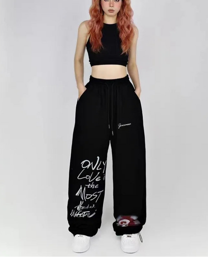 Street Hip-hop Wide Leg Pants