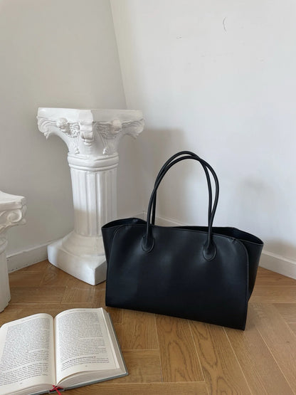 Cowhide Leather Tote Large Capacity Bags
