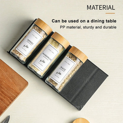 Drawer Spice Racks for Kitchen 4 Layers Adjustable Spice Rack