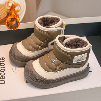 Plush Snow Thick Warm Cotton Waterproof Boots