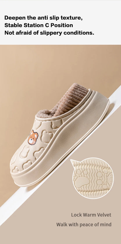 DANA Waterproof cotton slippers