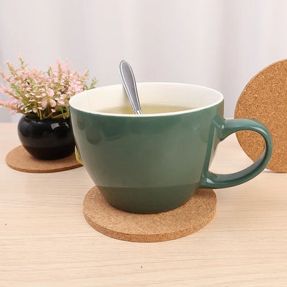 30/1PCS Coaster Natural Round Wooden Cup Mat