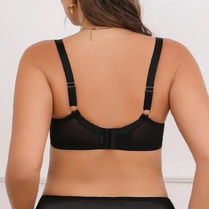 Lace Plus Size Thin Full Cup Slim Fit bra
