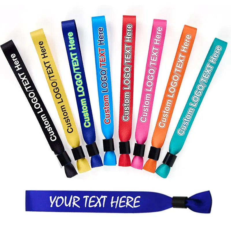 100pcs Cloth Event Wristbands Cloth Party
