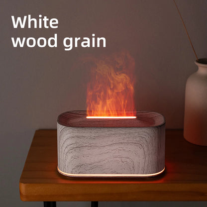 Flame Essential Oil Colorful Flame Diffuser Humidifier