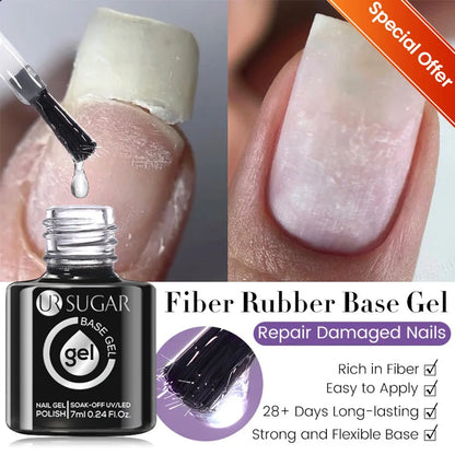 SUGAR Jelly Milky White Translucent Gel Polish