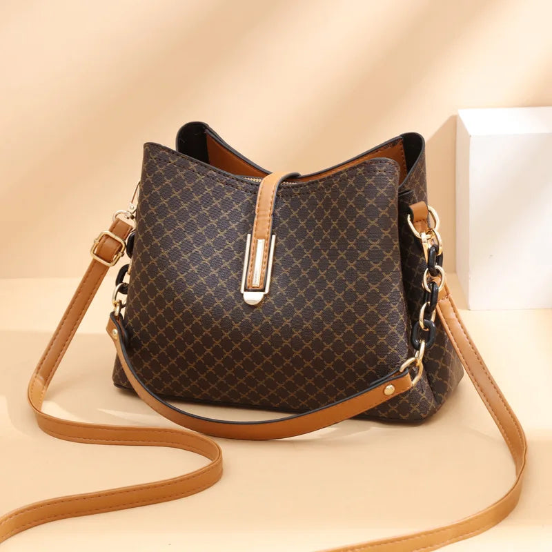 Vintage Tassel Designer Messenger Bag High Quality PU Leather Shoulder Bag