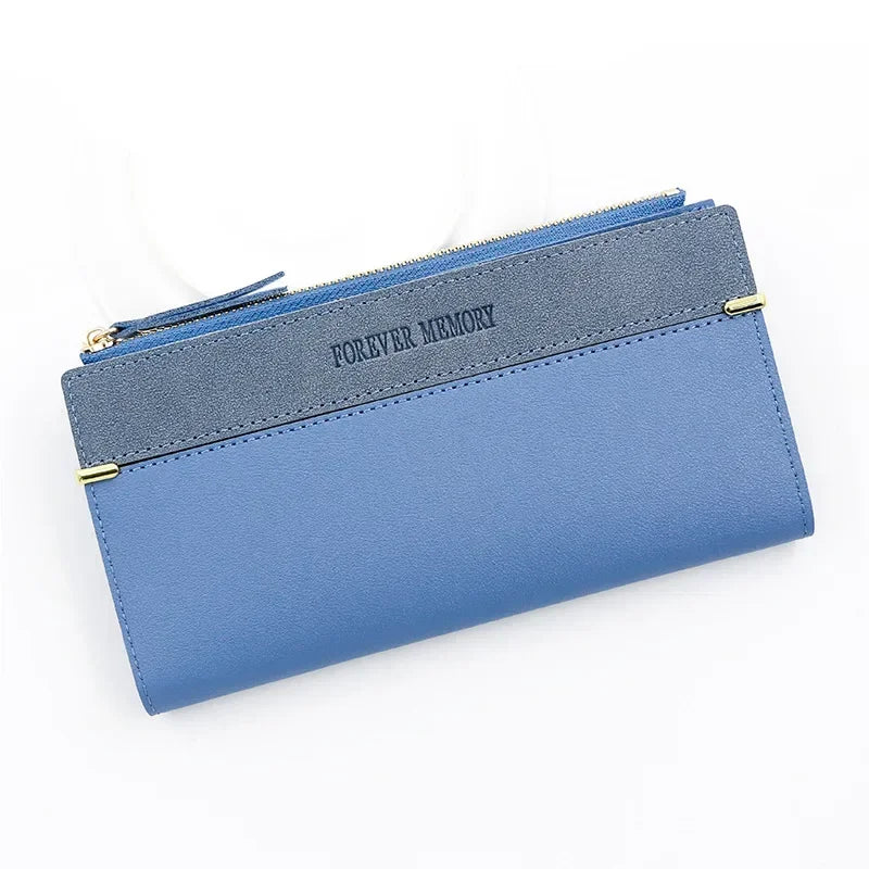 Long Credit Card Holder Clutch Wallet
