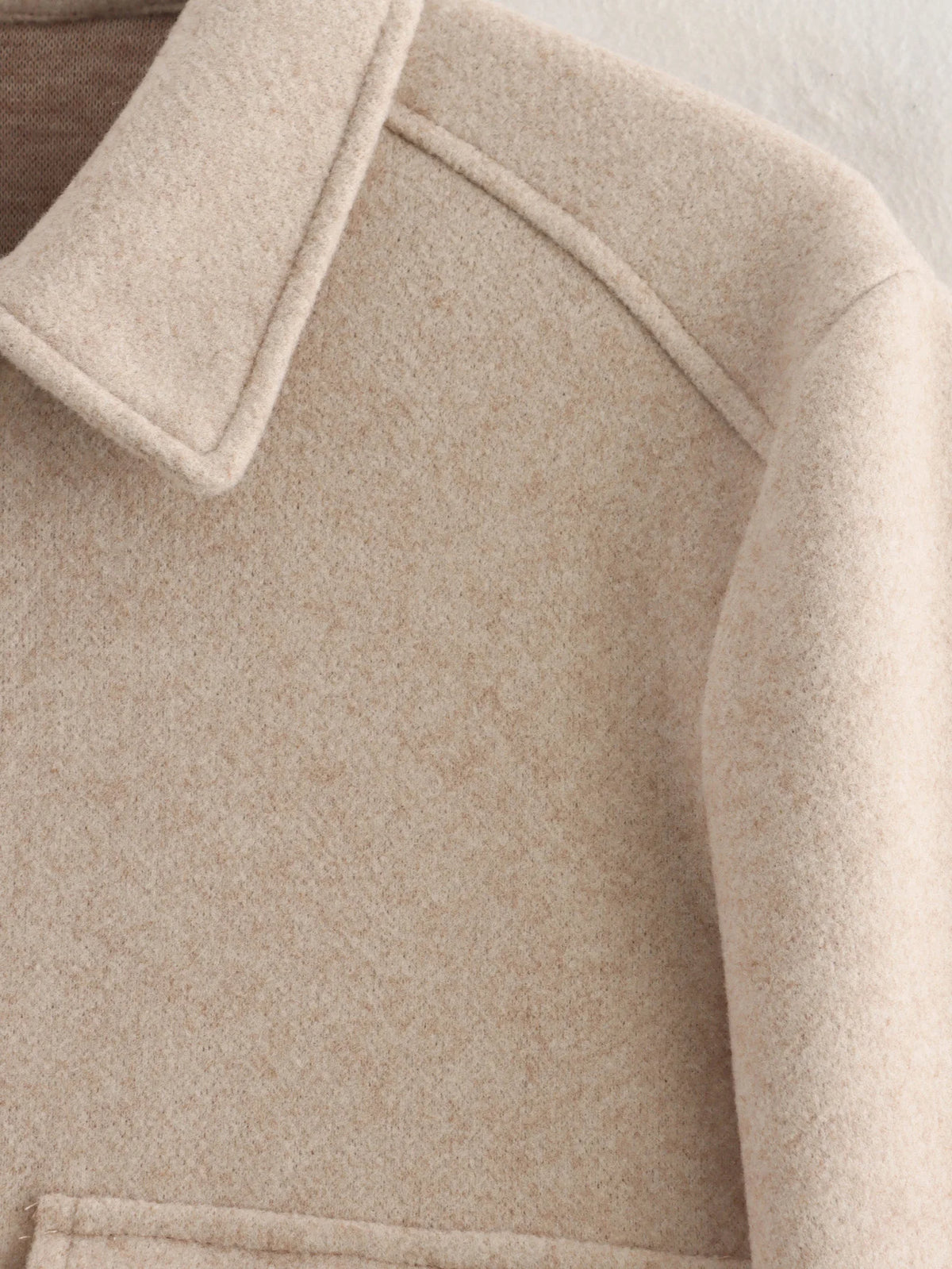 Zipper Winter Long Sleeve Pocket Outerwear Elegant Jacket Coat