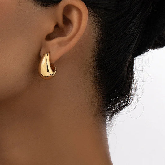 DANA Chunky Dome Drop Earrings