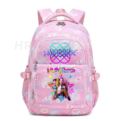 K-pop Demon Hunters Backpack Girls Boys Youth School Bags