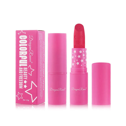 9 Colors Waterproof Rose Red Velvet Matte Lipstick