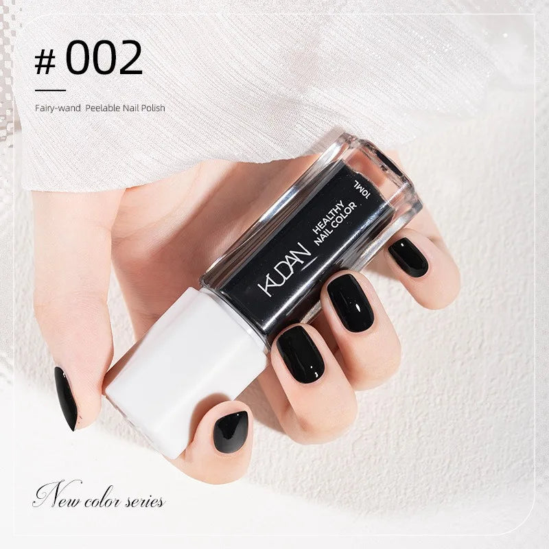 Colorful Water-Base Nail Polish 40 Colors Air Dry Peel Off Nail Art