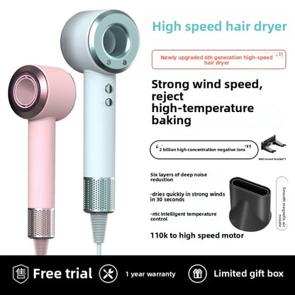 Anion 5 in 1 Professional Hair Dryer Bladeless Temperature Control Lightweight