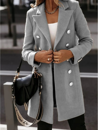 Casual Woolen Long Sleeve Streetwear Korean Jackets