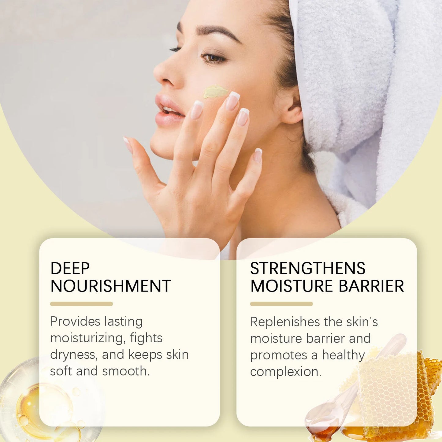 Crema facial hidratante de sebo de res