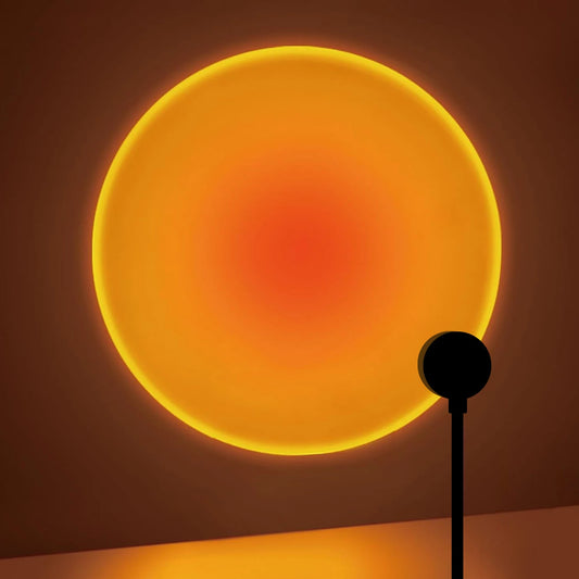 Sunset projection lamp USB home decoration
