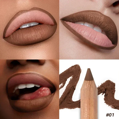Matte 8-colors Lip Liner Pencil Lip Contour Lipstick Waterproof Lipliner Makeup