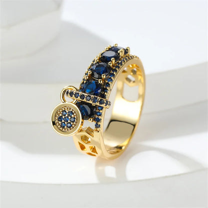 Vintage Royal Blue Stone Ring