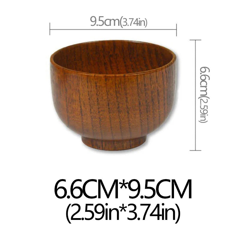 Japanese Sour Jujube Wood Bowl Baby Bowl