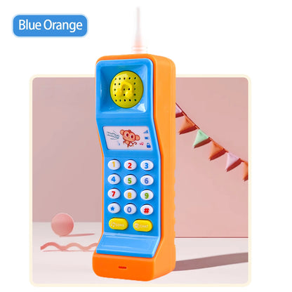 Mobile Phone Smart Phone Music Light Sound Pretend Play Baby Learning Smartphone Toy