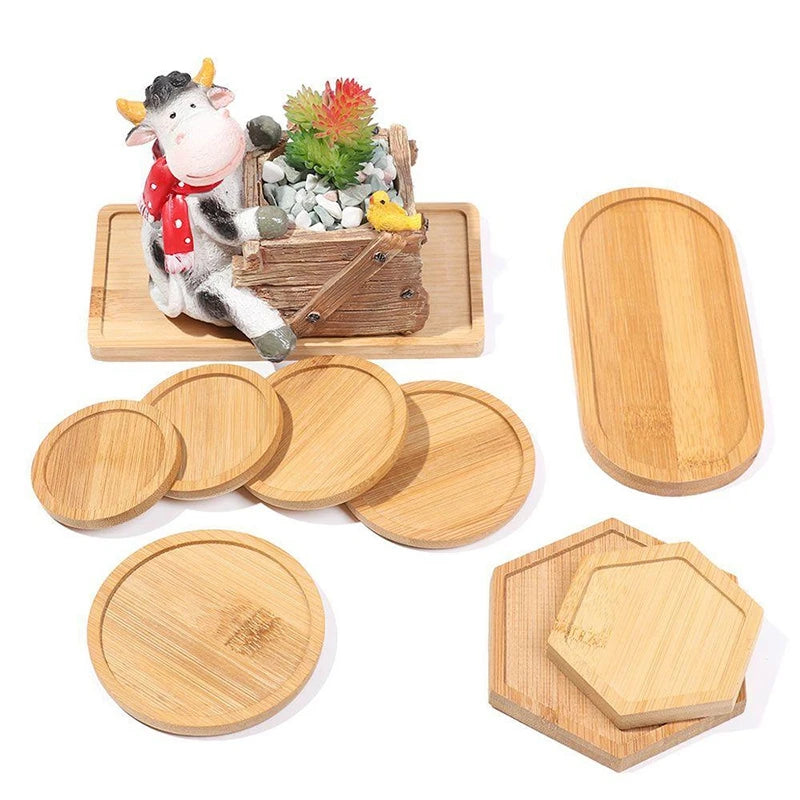 Bamboo Mini Tray Multi Style Storage Trays