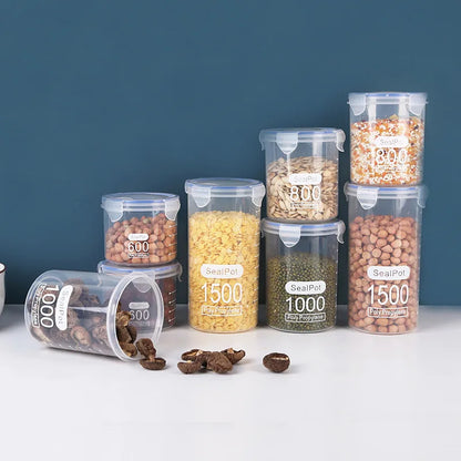 1-4PCS Kitchen Refrigerator Organize Sealed Container Storage Boxes