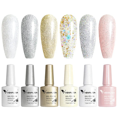 Full Coverage Beautiful Semi Permanent Soak Off UV LED Gel Nail Polish