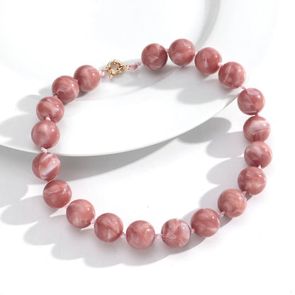 Bohemian Style Handmade Beaded Necklace Jewelry