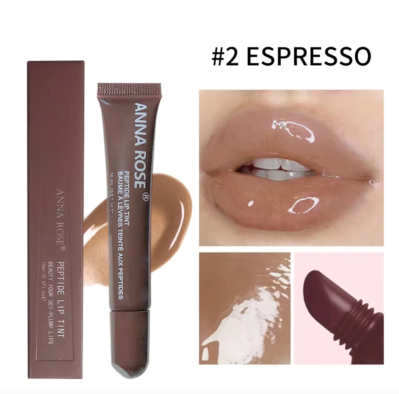 Jelly Gloss Shades Moisturizing Lip Gloss Long-Lasting Shiny Lip Color Set
