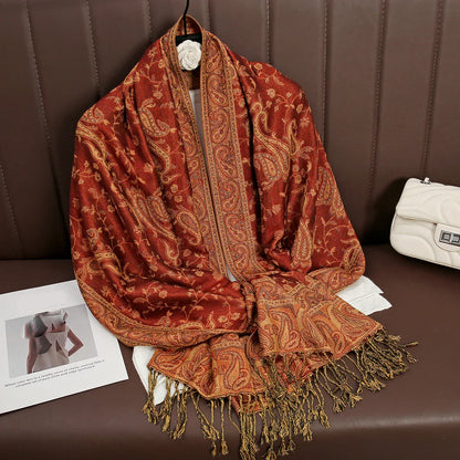 Luxury Cashmere Pashmina Shawl Scarves