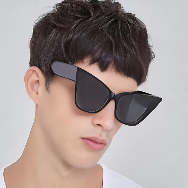 Vintage Cat Eye Frame Sun Glasses
