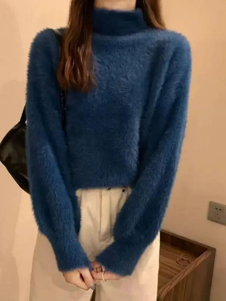 Mink Wool Hot Fleecing Sweater