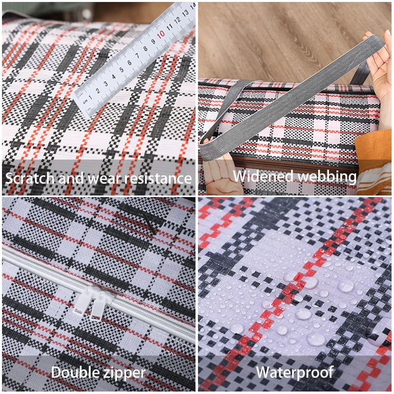 Extra large hand-held folding travel bag