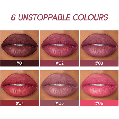 12 Color Lip Liner + LIPSTICK Set Matte Lipstick