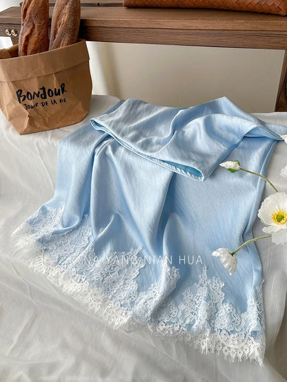 Falda sirena de satén elegante