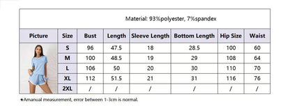 Shorts Short Sleeve Soft Pyjama