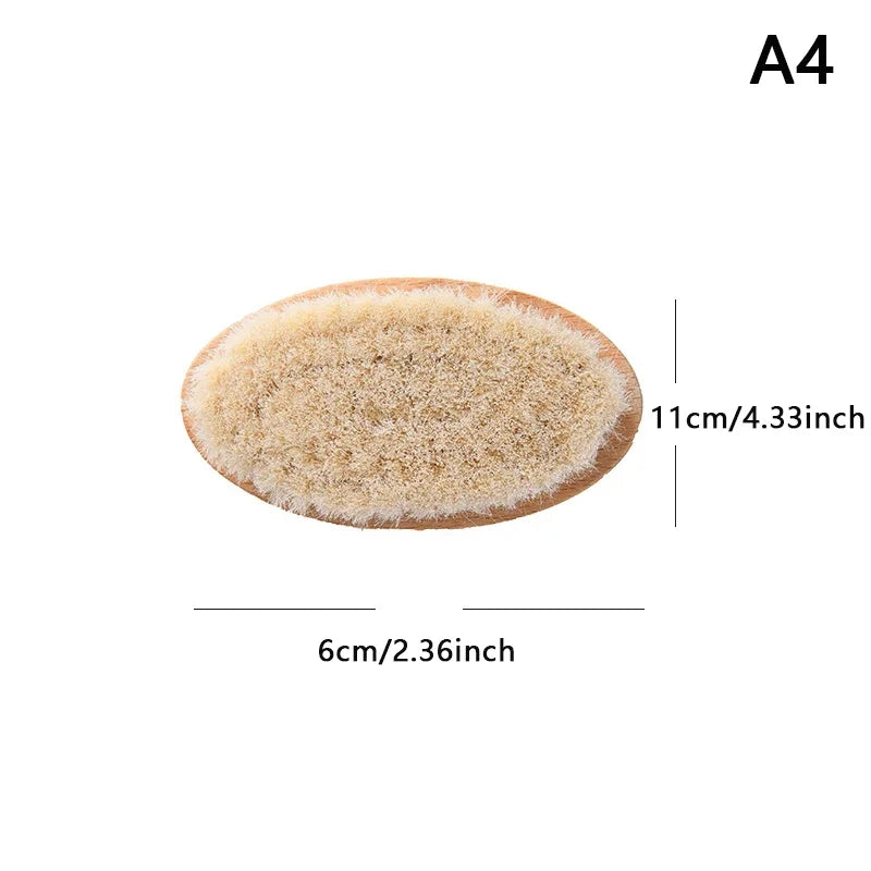 Wooden Handle Brush Baby Hair Brush