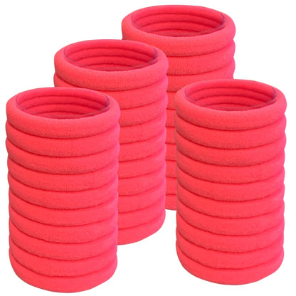 50PCS/Set Cotton Elastic Hair Ties