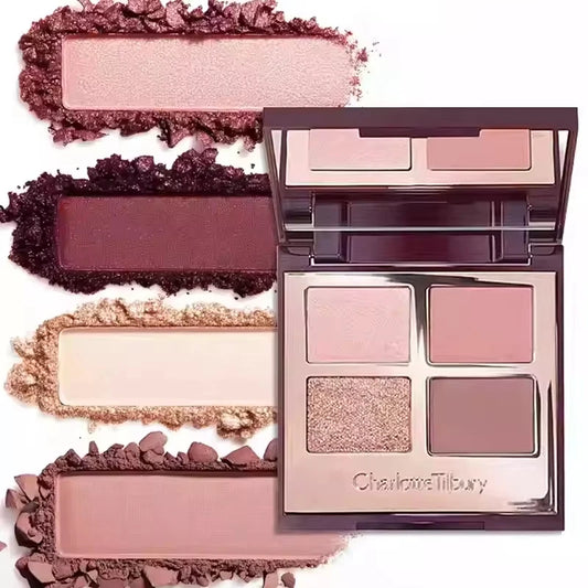 Charlotte Tilbury Luxury Palette Pillow Talk Lidschatten Palette Nude Pink 4 in 1
