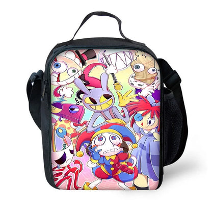 Cartoon A-AmazingS DigitalS Circus Child School Backpack Set