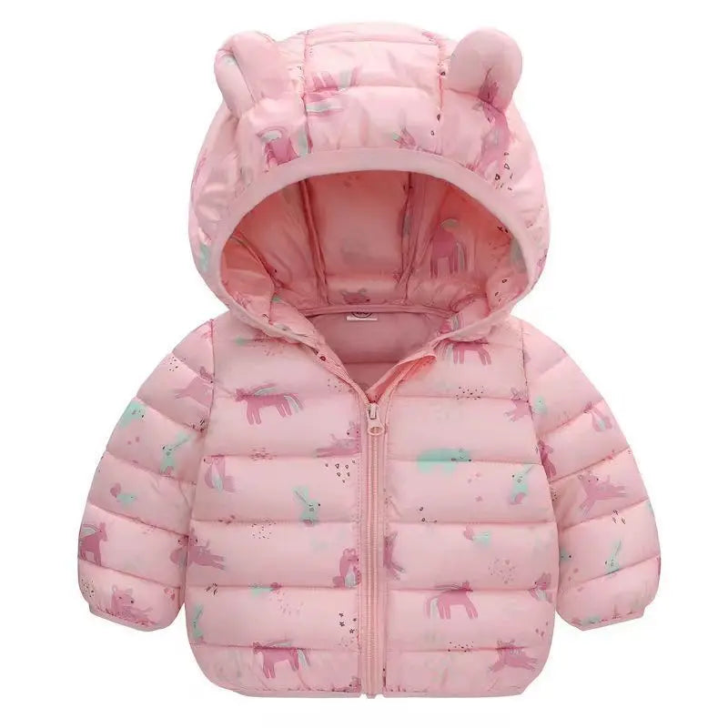 Down Long Outerwear Winter Autumn Teen Cotton -Padded Parka Coats