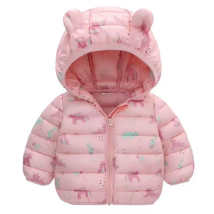 Down Long Outerwear Winter Autumn Teen Cotton -Padded Parka Coats