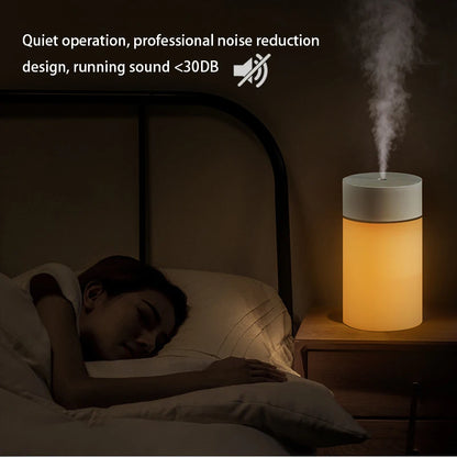 USB Ultrasonic Air Humidifier LED Lamp Mini Essential Oil